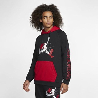 Hanorace Nike Jordan Jumpman Classics Lightweight Fleece Dama Negrii Rosii | YZXU-73521